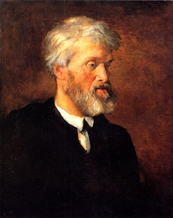 Portrait of Thomas Carlyle by George Frederic Watts, hand-painted oil painting reproduction