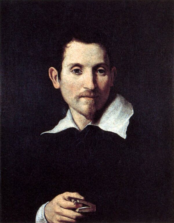 Portrait of Virginio Cesarini by Domenichino, hand-painted oil painting reproduction