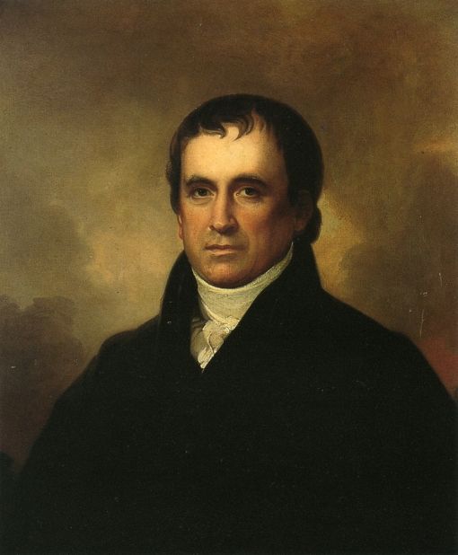 Portrait of Willett Hicks by Rembrandt Peale, hand-painted oil reproduction