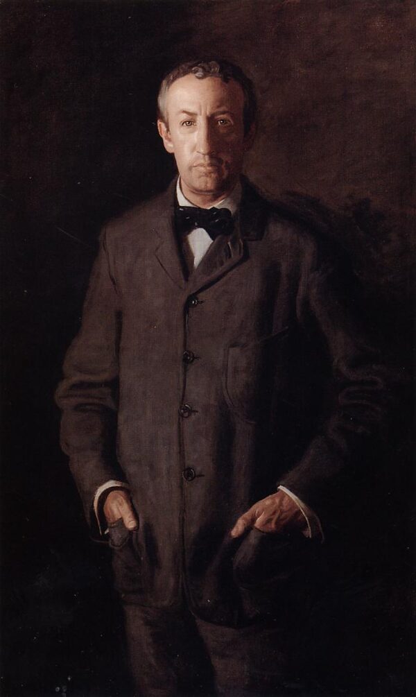 Portrait of William Kurtz by Thomas Eakins, hand-painted oil painting reproduction