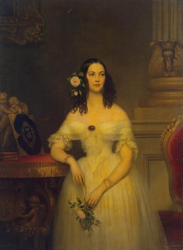 Portrait of Yekaterina Scherbatova by Joseph Desire Court, hand-painted oil painting reproduction