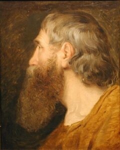 Portrait of a Bearded Man by Friedrich von Amerling, hand-painted oil painting reproduction
