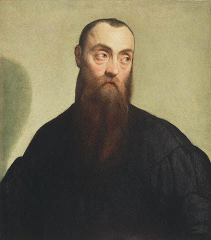 Portrait of a Bearded Man by Jacopo Bassano, hand-painted oil reproduction