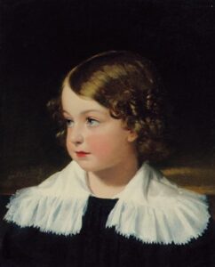 Portrait of a Boy by Friedrich von Amerling, hand-painted oil painting reproduction
