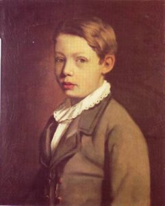Portrait of a Boy from the Gottlieb Family by Maurycy Gottlieb, hand-painted oil painting reproduction
