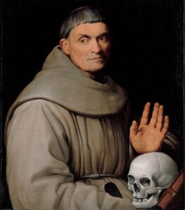 Portrait of a Franciscan Friar by Jacopo Bassano, hand-painted oil painting reproduction
