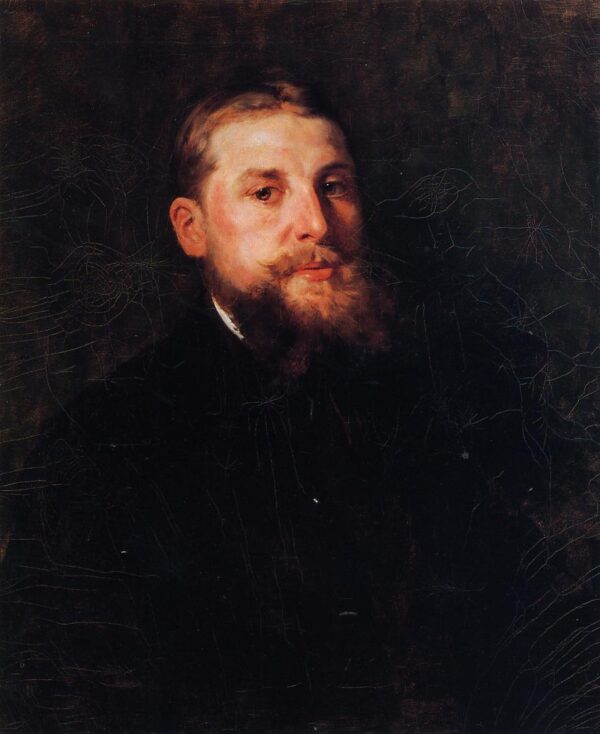 Portrait of a Gentleman by William Merritt Chase, hand-painted oil painting reproduction
