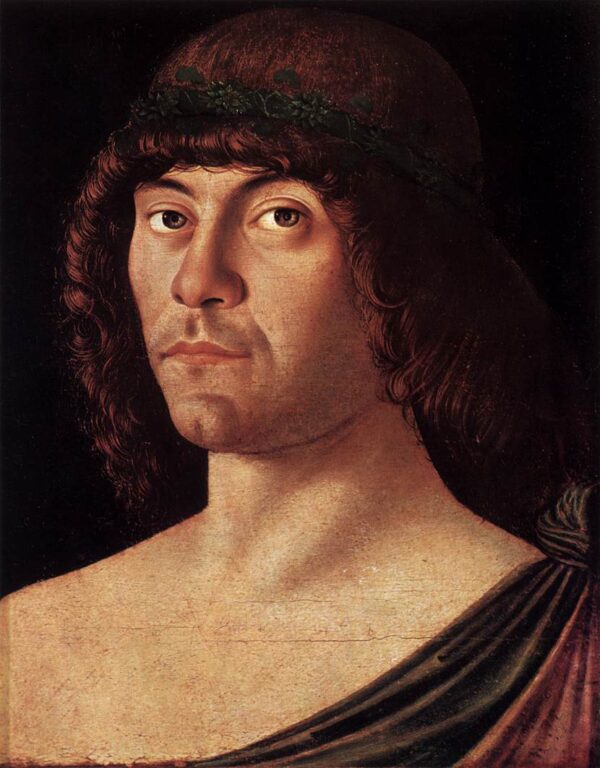 Portrait of a Humanist by Giovanni Bellini, hand-painted oil reproduction