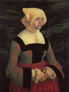 Portrait of a Lady by Albrecht Altdorfer, hand-painted oil painting reproduction