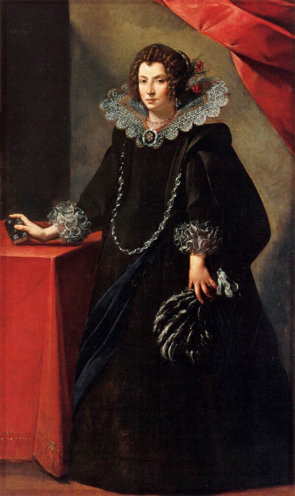 Portrait of a Lady by Carlo Francesco Nuvolone, hand-painted oil painting reproduction