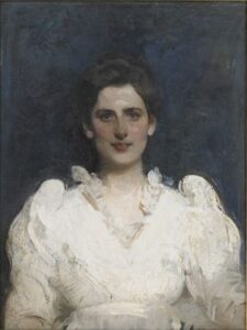 Portrait of a Lady by Abbott Handerson Thayer, hand-painted oil painting reproduction