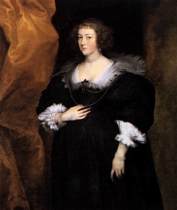 Portrait of a Lady by Sir Anthony van Dyck, hand-painted oil painting reproduction