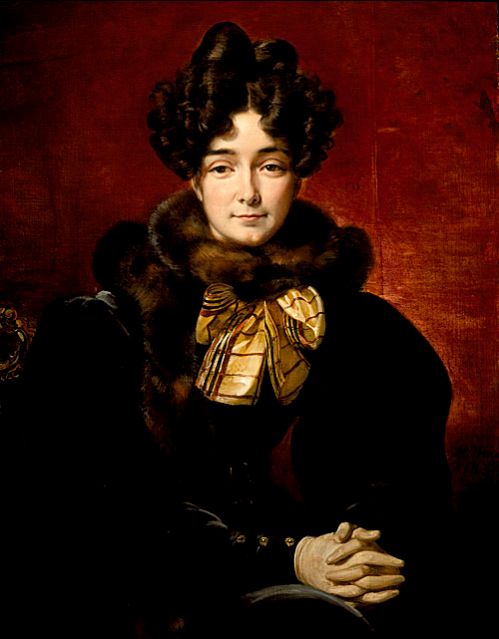 Portrait of a Lady by Horace Vernet, hand-painted oil reproduction