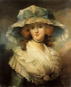 Portrait of a Lady II by George Romney, hand-painted oil painting reproduction