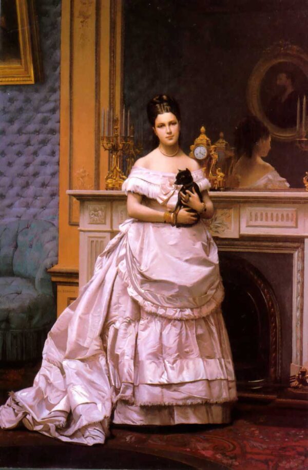 Portrait of a Lady II by Jean-Léon Gérôme, hand-painted oil reproduction