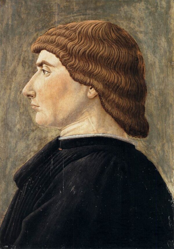 Portrait of a Man by Fra Carnevale, hand-painted oil painting reproduction