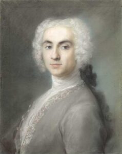Portrait of a Man by Rosalba Carriera, hand-painted oil painting reproduction