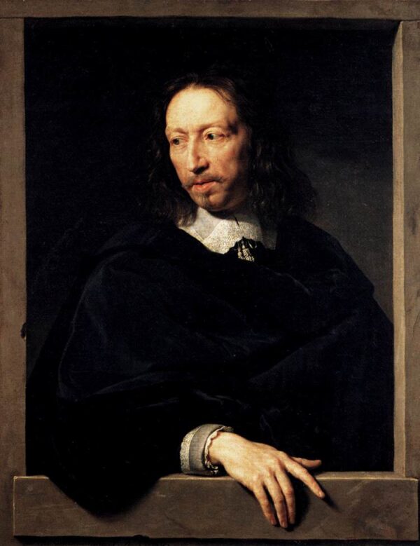 Portrait of a Man by Philippe de Champaigne, hand-painted oil painting reproduction