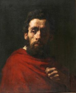 Portrait of a Man by Maurycy Gottlieb, hand-painted oil painting reproduction