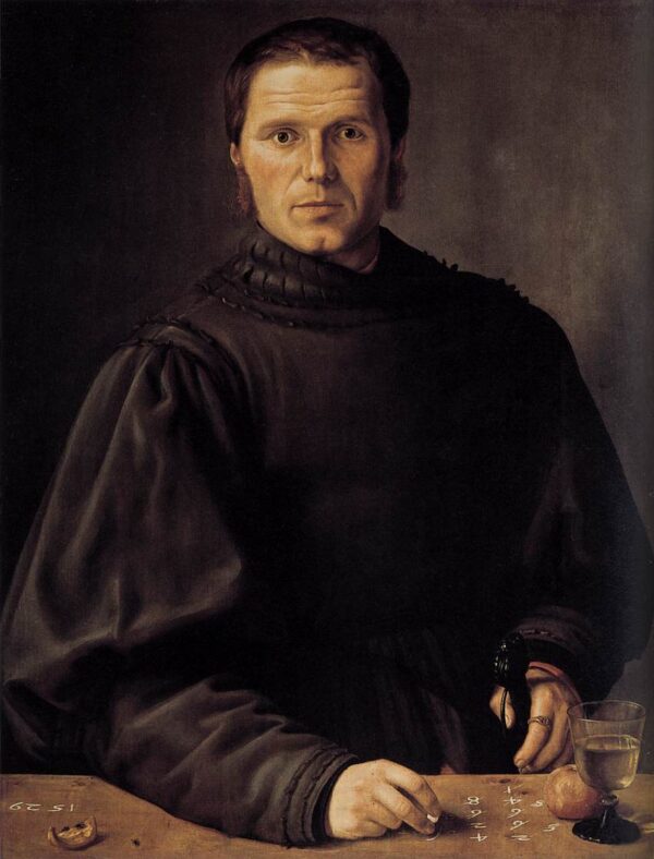 Portrait of a Man by Barthel Beham, hand-painted oil painting reproduction