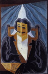 Portrait of a Man by Juan Gris, hand-painted oil painting reproduction