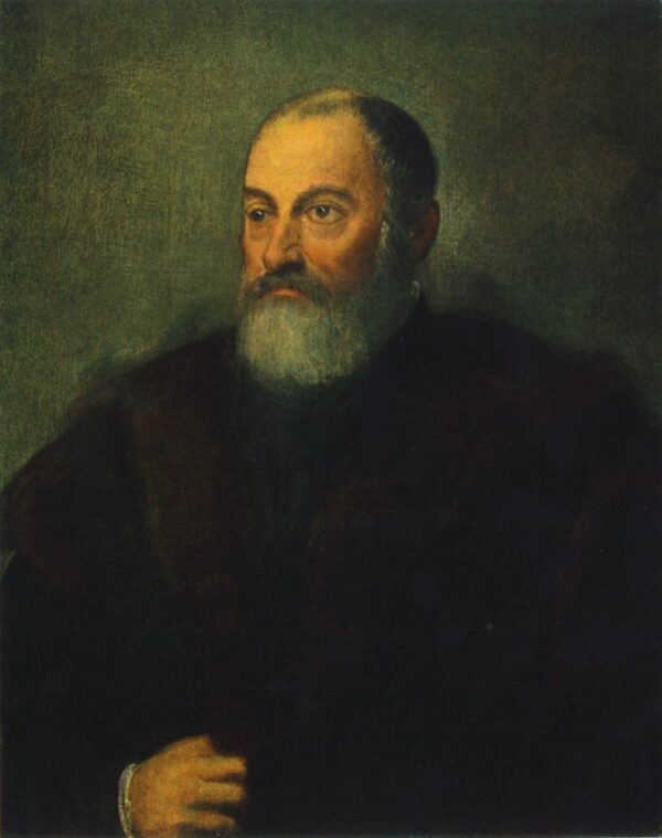 Portrait of a Man by Tintoretto, hand-painted oil painting reproduction