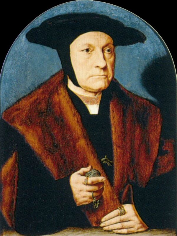 Portrait of a Man by Barthel Bruyn, hand-painted oil painting reproduction