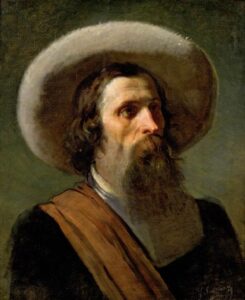 Portrait of a Man by Friedrich von Amerling, hand-painted oil painting reproduction