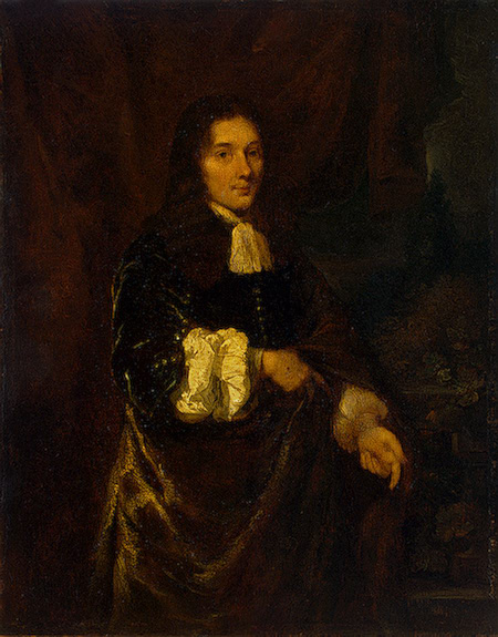 Portrait of a Man II by Caspar Netscher, hand-painted oil reproduction