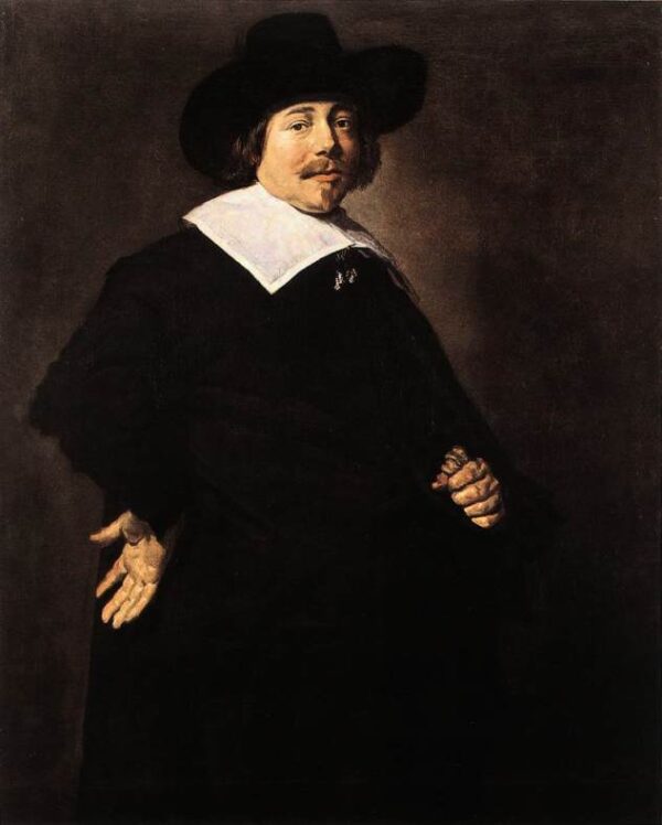Portrait of a Man II by Frans Hals, hand-painted oil painting reproduction