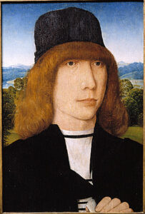 Portrait of a Man IV by Hans Memling, hand-painted oil painting reproduction