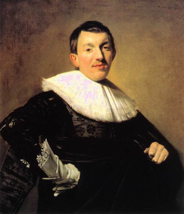 Portrait of a Man IV by Frans Hals, hand-painted oil painting reproduction