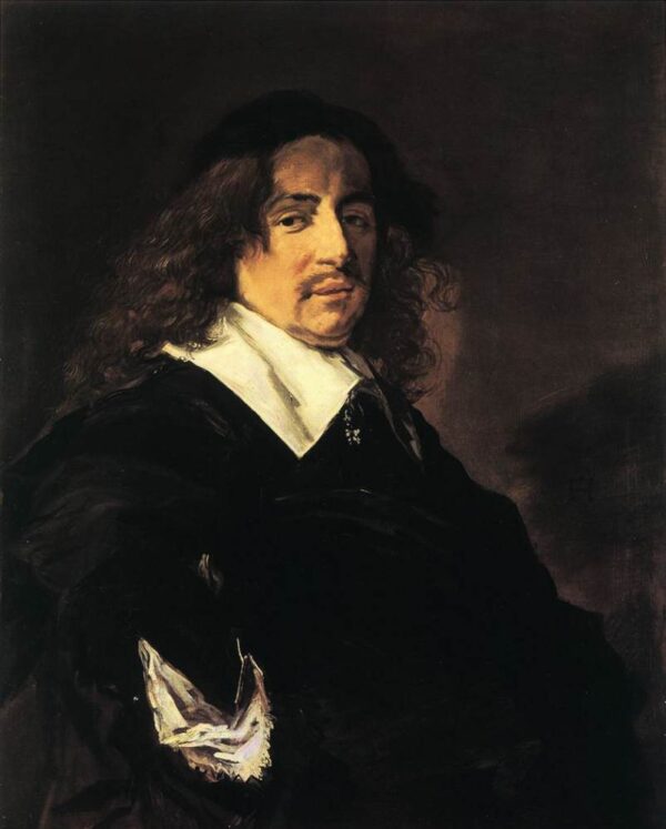 Portrait of a Man VI by Frans Hals, hand-painted oil painting reproduction