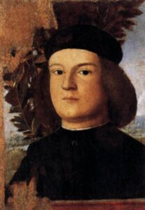 Portrait of a Man in a Cap by Marco Basaiti, hand-painted oil painting reproduction