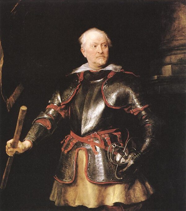 Portrait of a Member of the Balbi Family by Sir Anthony van Dyck, hand-painted oil painting reproduction