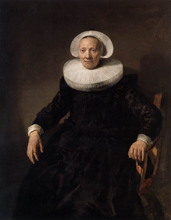 Portrait of a Woman by Jacob Adriaensz Backer, hand-painted oil painting reproduction