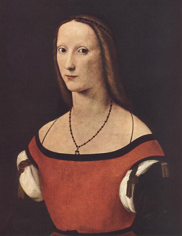 Portrait of a Woman by Lorenzo Costa, hand-painted oil painting reproduction