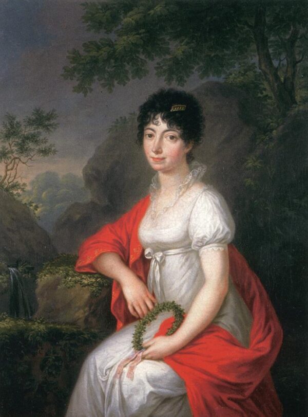 Portrait of a Woman by János Donát, hand-painted oil painting reproduction