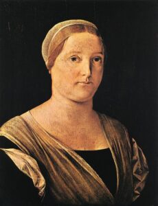 Portrait of a Woman by Lorenzo Lotto, hand-painted oil painting reproduction