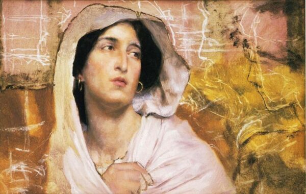 Portrait of a Woman by Lawrence Alma-Tadema, hand-painted oil painting reproduction