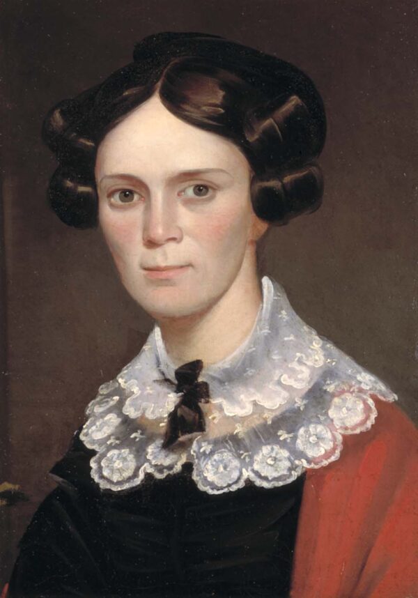 Portrait of a Woman by George Catlin, hand-painted oil painting reproduction