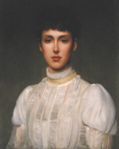 Portrait of a Woman by Philip Hermogenes Calderon, hand-painted oil painting reproduction