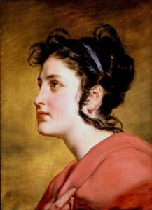 Portrait of a Young Girl by Friedrich von Amerling, hand-painted oil painting reproduction