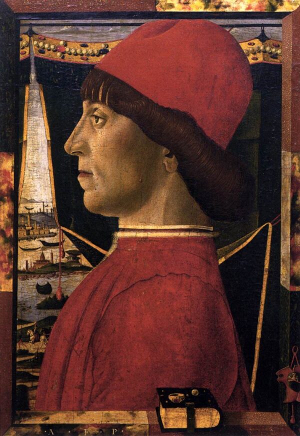 Portrait of a Young Man by Baldassare d'Este, hand-painted oil painting reproduction