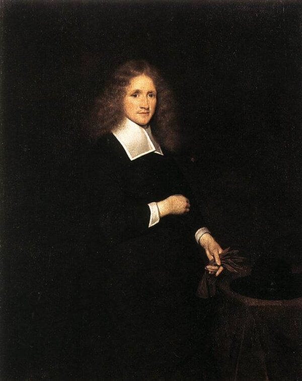 Portrait of a Young Man by Gerard ter Borch, hand-painted oil painting reproduction
