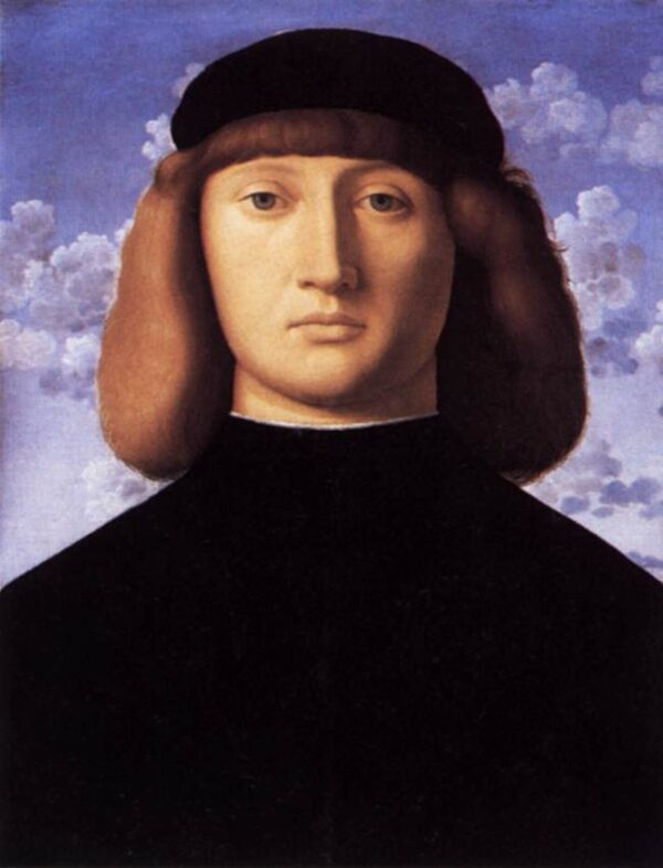 Portrait of a Young Man by Vincenzo Catena, hand-painted oil painting reproduction