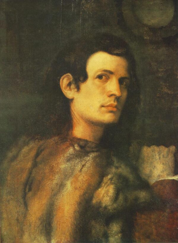 Portrait of a Young Man II by Giorgione, hand-painted oil painting reproduction