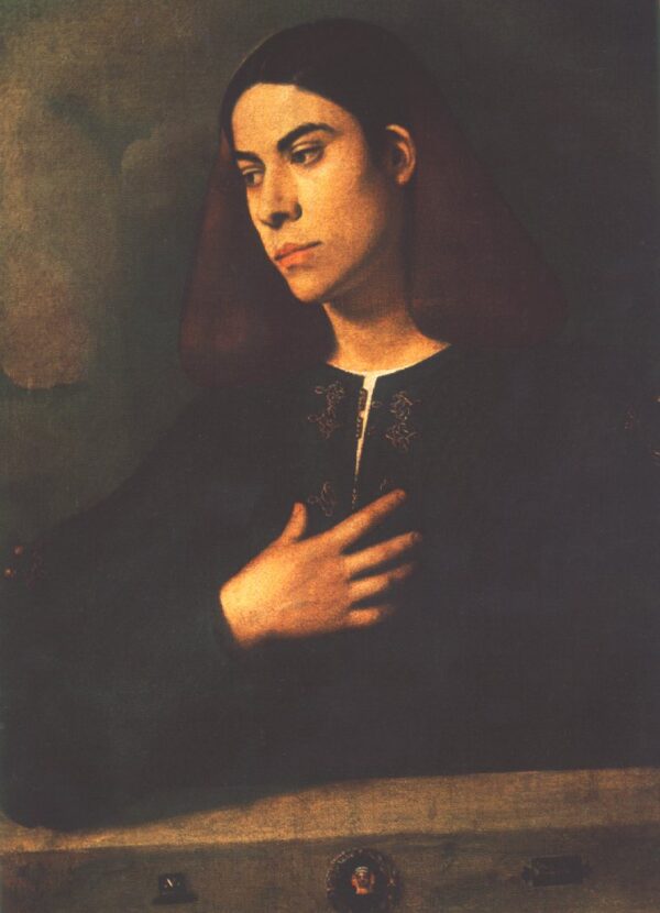 Portrait of a Youth by Giorgione, hand-painted oil painting reproduction