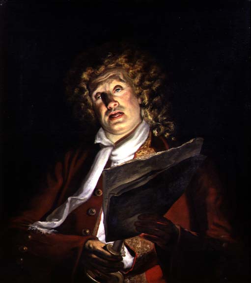 Portrait of an Actor Charles Dibdin by Arthur William Devis, hand-painted oil reproduction