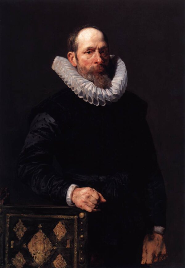 Portrait of an Old Man by Sir Anthony van Dyck, hand-painted oil painting reproduction